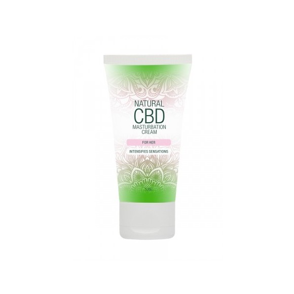 Crème de masturbation Femme - Natural CBD