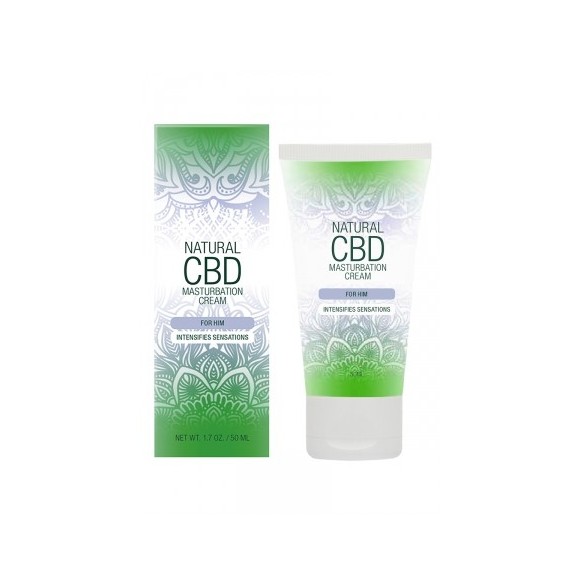 Crème de masturbation Homme - Natural CBD