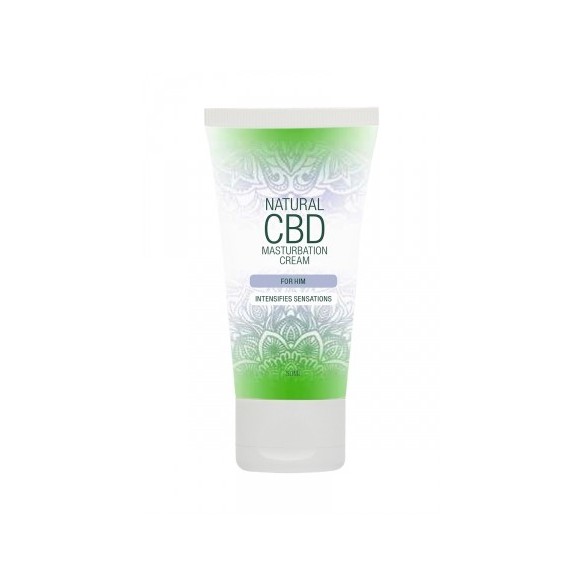 Crème de masturbation Homme - Natural CBD