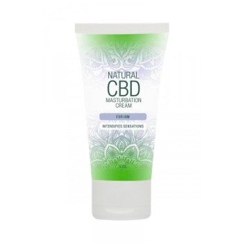 Crème de masturbation Homme - Natural CBD