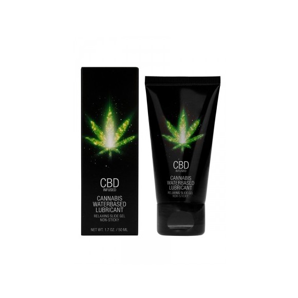 Lubrifiant CBD Eau Cannabis 50ml