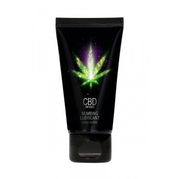 Lubrifiant retardant eau et CBD 50ml