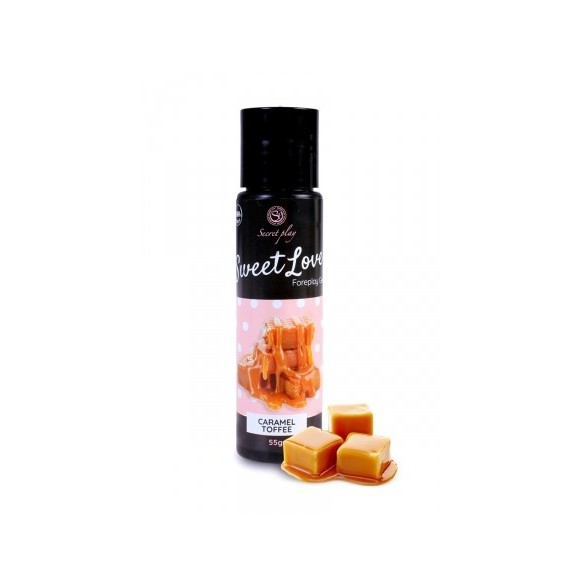 Lubrifiant comestible caramel toffee - 60ml