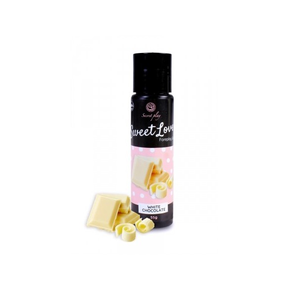 Lubrifiant comestible chocolat blanc - 60ml