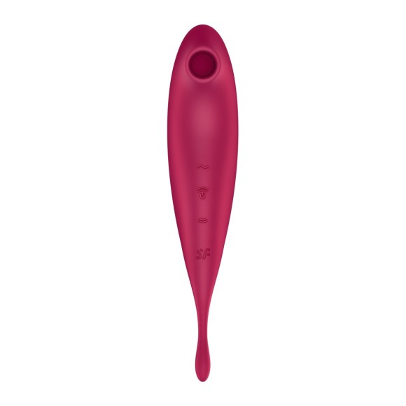 Stimulateur Satisfyer Twirling Pro+ Connecté rouge