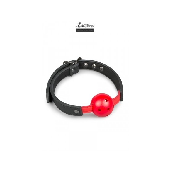 Gagged Ball avec balle rouge - EasyToys Fetish Collection