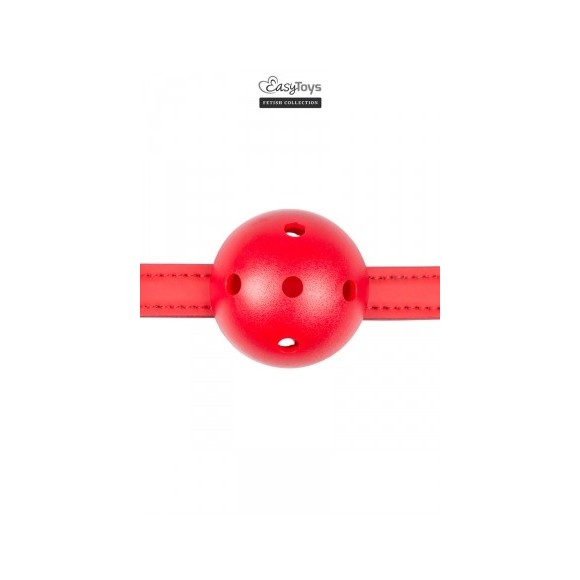 Gagged Ball avec balle rouge - EasyToys Fetish Collection