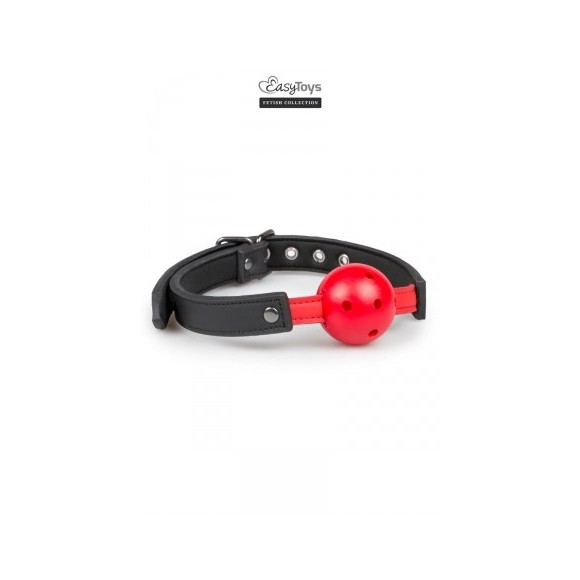 Gagged Ball avec balle rouge - EasyToys Fetish Collection