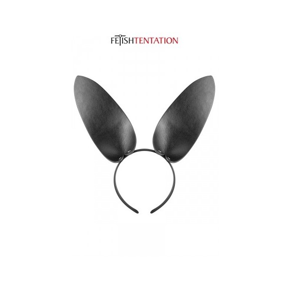 Oreilles de lapin en simili cuir - Fetish Tentation