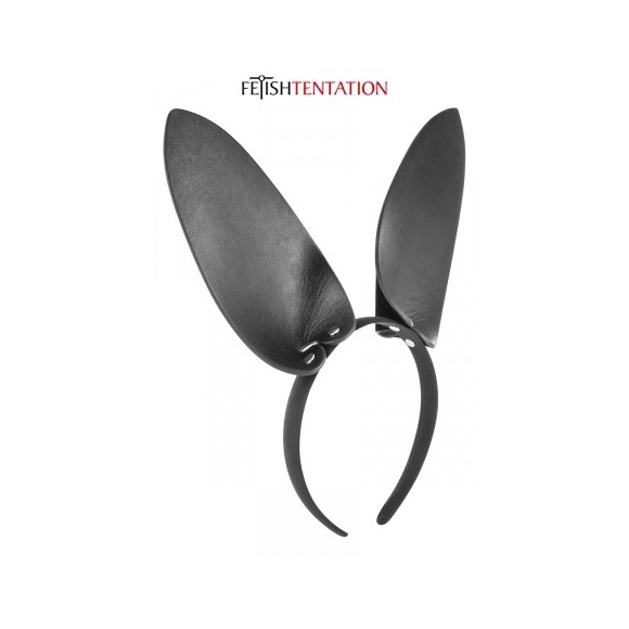 Oreilles de lapin en simili cuir - Fetish Tentation