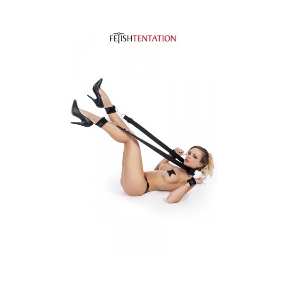 Sangle de bondage cou chevilles et poignets - Fetish Tentation