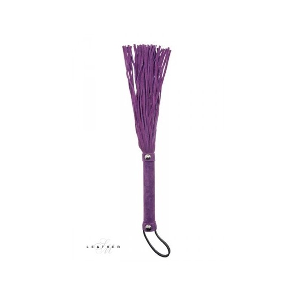 Martinet en cuir violet