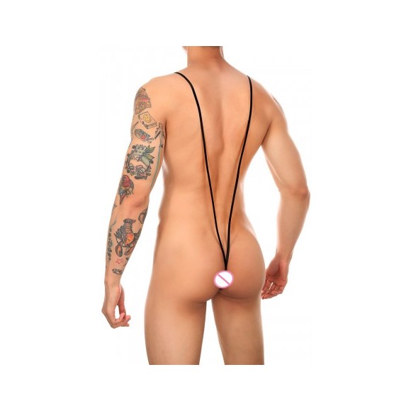 Body string homme noir - TU -