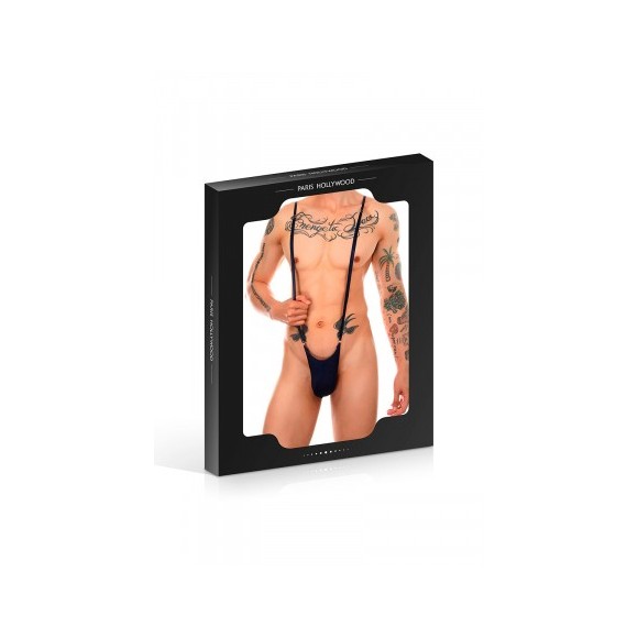 Body string homme noir - TU -