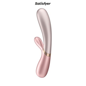 Rabbit chauffant Hot Lover rose - Satisfyer