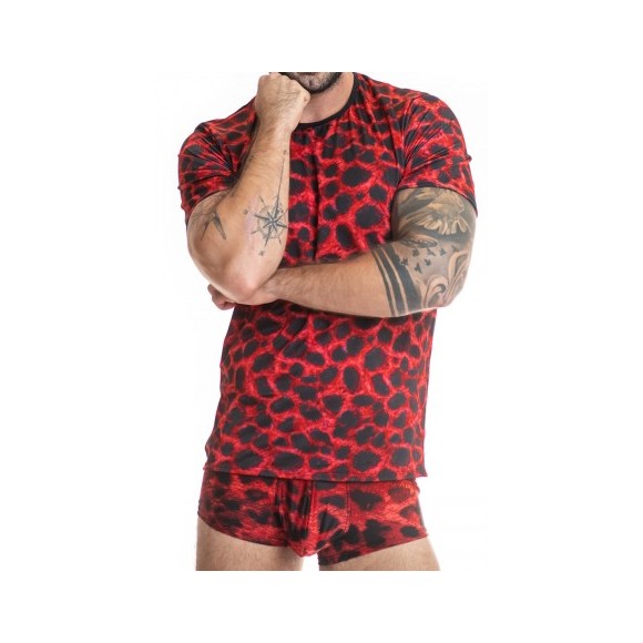 T-shirt Savage - Anaïs for Men - Rouge