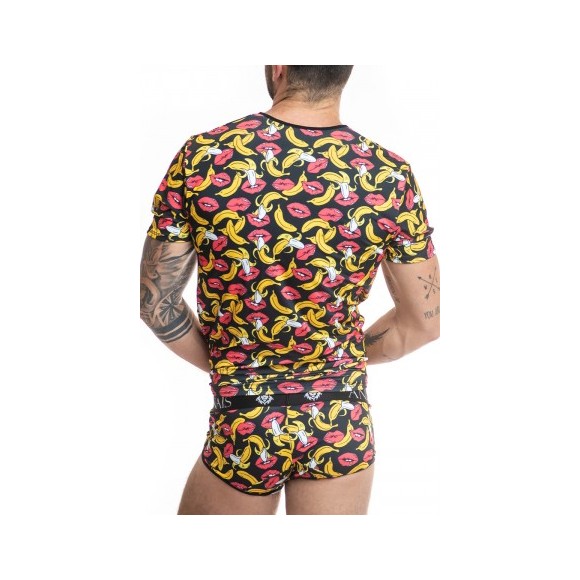 T-shirt Banana - Anaïs for Men - Noir