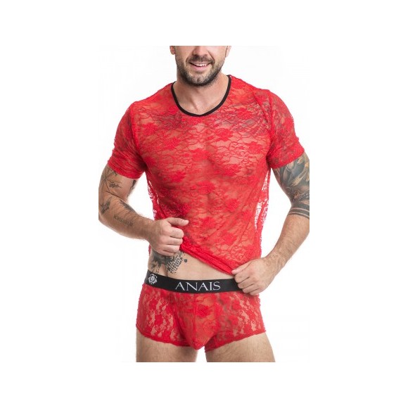 T-shirt Brave - Anaïs for Men - Rouge