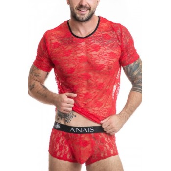 T-shirt Brave - Anaïs for Men - Rouge