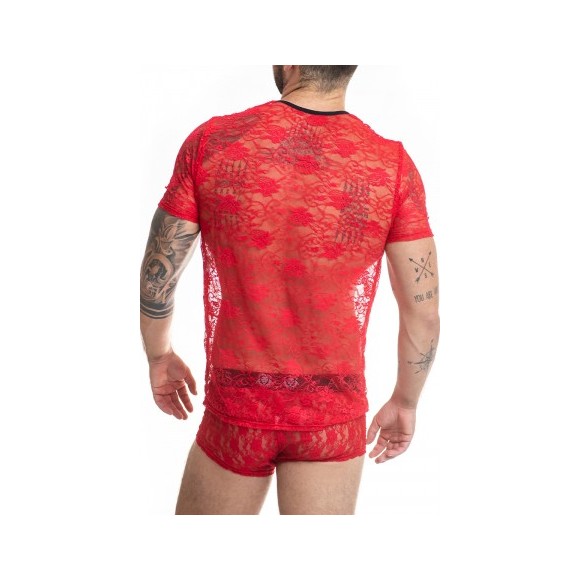 T-shirt Brave - Anaïs for Men - Rouge