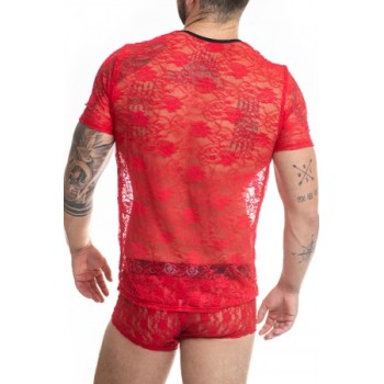 T-shirt Brave - Anaïs for Men - Rouge