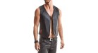 Gilet en wetlook - Regnes - Noir