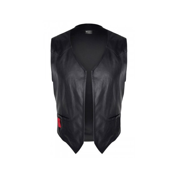 Gilet en wetlook - Regnes - Noir