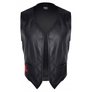 Gilet en wetlook - Regnes - Noir