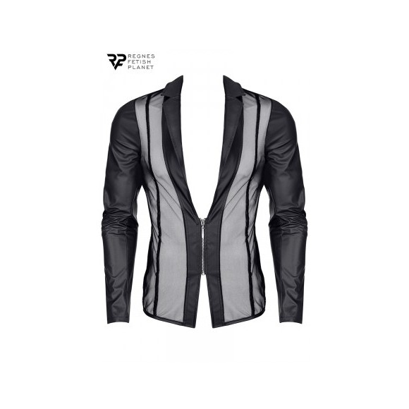 Veste wetlook Daniele - Regnes - Noir