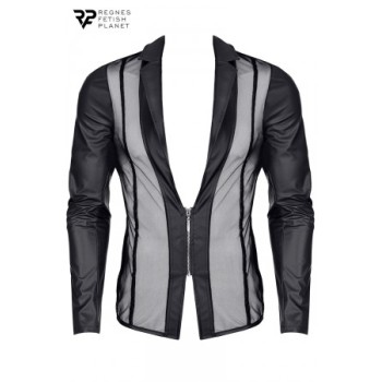 Veste wetlook Daniele - Regnes - Noir