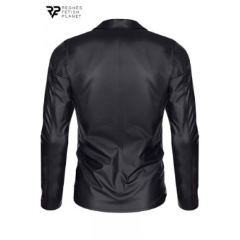 Veste wetlook Daniele - Regnes - Noir