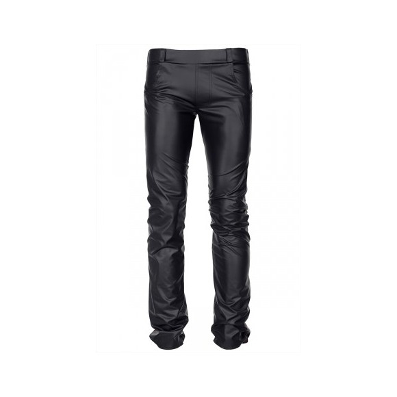 Pantalon wetlook - Regnes - XXL - Noir