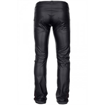 Pantalon wetlook - Regnes - XXL - Noir