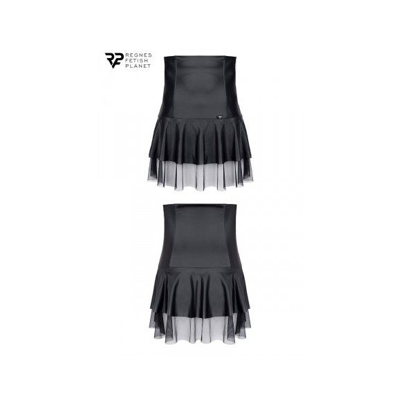 Jupe noire taille haute - Regnes - L - Noir