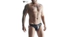 Jock strap noir wetlook - Regnes - Noir