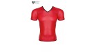 T-shirt wetlook rouge - Regnes - Rouge