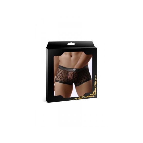 Boxer noir transparent